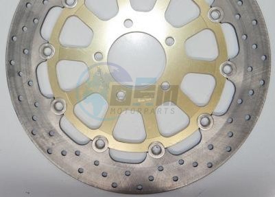 Product image: Suzuki - 59210-33E30 - Disk, Front brake (gold/Black)  0
