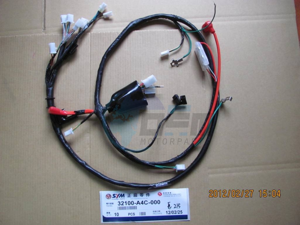 Product image: Sym - 32100-A4C-000 - WIRE HARNESS  0
