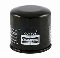 Product image: Champion - COF104 - Oil Fiter Adaptable HONDA/KAWASAKI - Equal to HF204 