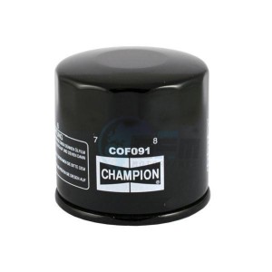 Product image: Champion - COF091 - Oil Fiter Adaptable TRIUMPH - Equal to HF191 