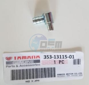 Product image: Yamaha - 353131150100 - CONNECTOR, SUCTION PIPE   0