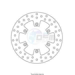 Product image: Sifam - DIS1092 - Brake Disc Kawasaki Ø221x116x101  Mounting holes 6xØ6,5 Disk Thickness 4 