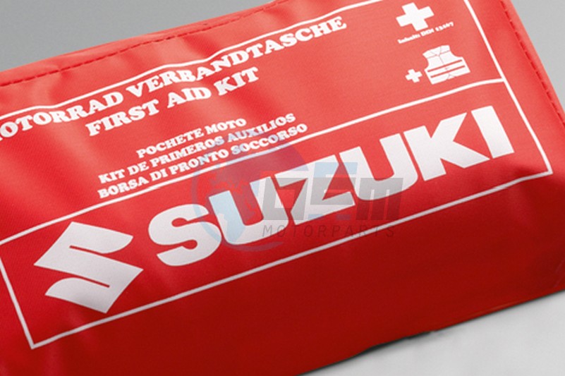 Product image: Suzuki - 990D0-FIRST-KIT - FIRST AID KIT WITH WARNING VEST  0
