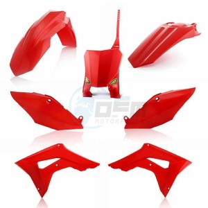 Product image: Cycra - 1CYC-9420-32 - COVER KIT 5 ELEMENTS HONDA CRF450R 17 - Red 