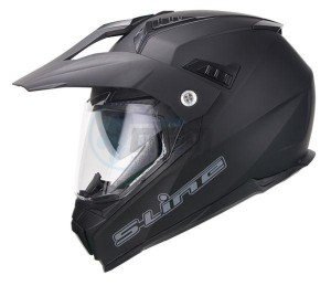 Product image: S-Line - CEN1F1005 - Helmet Enduro S789 CRUX - Black Mat - XL 
