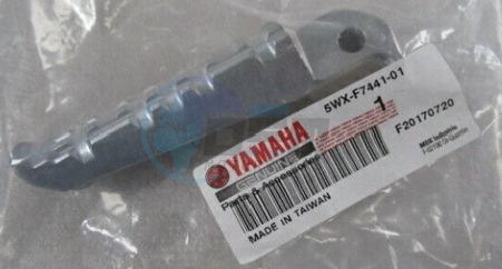 Product image: Yamaha - 5WXF74410100 - FOOTREST REAR 2  0