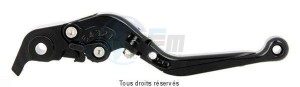 Product image: Sifam - KL48N - Lever Kit CNC Adjustable Foldable - Anodised Black Sold as a Pair 
