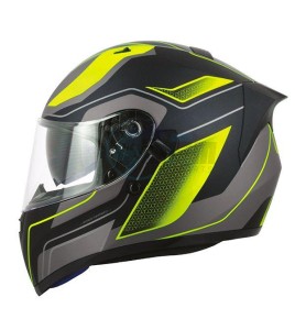 Product image: S-Line - IFV8G1001 - Integral Helmet S441 VENGE + PINLOCK - Black Mat / Red - XS 