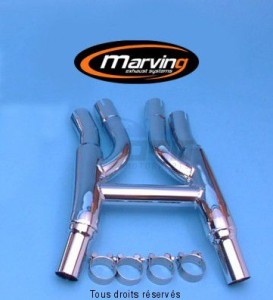 Product image: Marving - 01Y2116 - Link Pipe XJ 900 Not Approved Chrome  