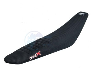 Product image: Crossx - UFM524-1B - Saddle Cover KTM SX SXF 2019-2020  EXC 2020 UGS WAVE BLACK (UFM524-1B) 