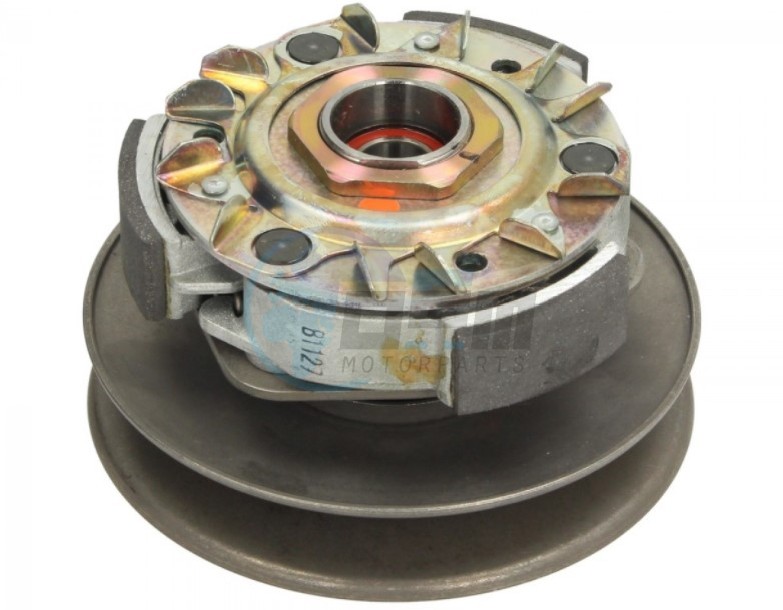 Product image: Aprilia - CM162408 - DRIVEN PULLEY GROUP WITH CLUTCH  0