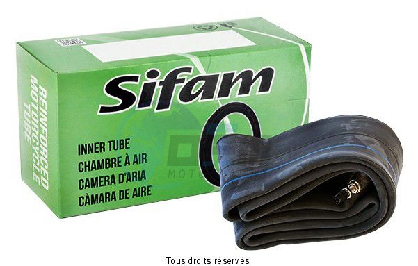 Product image: Sifam - TK27512R - Inner tube 275/300-12 Tr87 Special Cross Ep :3mm Valve coudéé  0