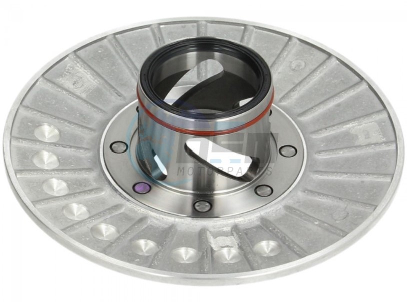 Product image: Piaggio - 878651 - DRIVEN MOVING HALF PULLEY WITH I.P.  0