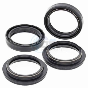 Product image: All Balls - 56-149 - Front Fork seal and dust seal kit BETA RR 250 4T 2005-2007 / RR 400 4T 2005-2009 / RR 400 4T MOTEUR BETA 2012-2014 