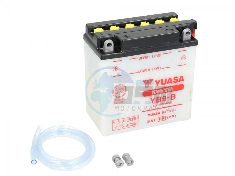 Product image: Vespa - 584810 - Battery 12V-9Ah   0