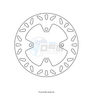 Product image: Sifam - DIS1108W - Brake Disc Kawasaki  Ø240x120x100  Mounting holes 4xØ10,5 Disk Thickness 6 