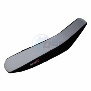 Product image: Crossx - M710-2WB - Saddle Cover HUSABERG FE FC 525 2000-2008, FE 00-07, FS FX 00-08 TOP WHITE- SIDE BLACK (M7-2WB) 