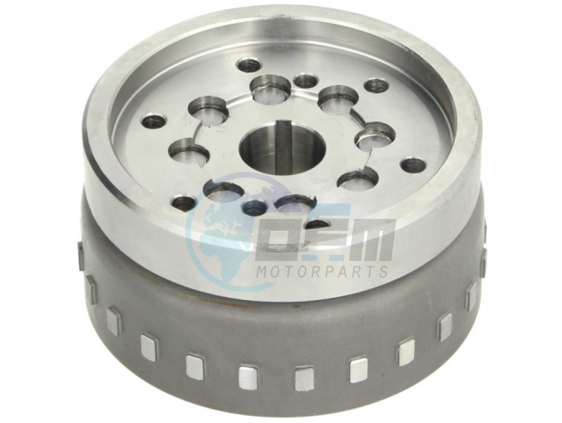 Product image: Piaggio - 58196R - ROTOR ASSEMBLY WIT HUB  0