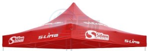 Product image: Sifam - TOIT-BARNUM-R - Tent roof Red 3x3m 