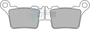 Product image: Ferodo - FDB2165SG - Brakepad Sinter metal Sinter Grip Off Road 