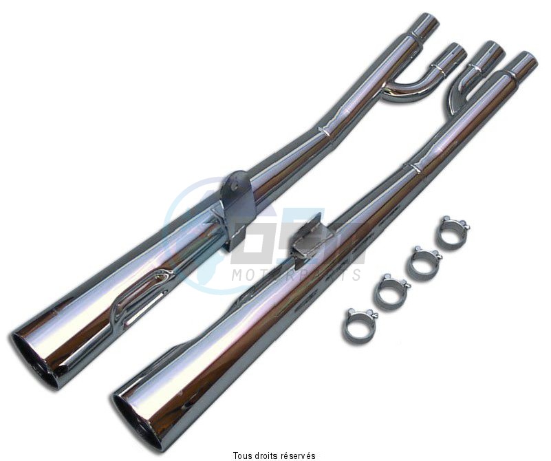 Product image: Marving - 01H2034 - Silencer  MARVI CB 650 Approved - Sold as 1 pair Chrome   0