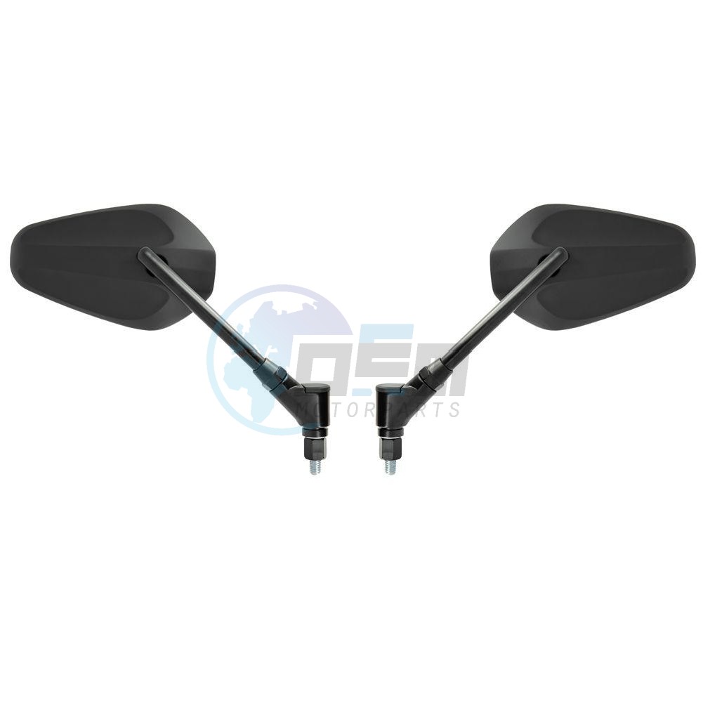 Product image: Sifam - MIR9163 - Mirror pair Universal -  M8 + 2 caps - Black  0