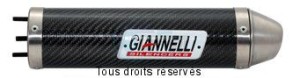 Product image: Giannelli - 53612HF - Silencer  GPR 125 - RACING 125  04/05 CEE Silencer  Carbon Ø 70 mm  