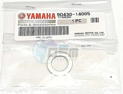 Product image: Yamaha - 904301400500 - GASKET  0