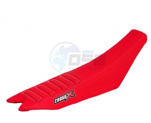 Product image: Crossx - UFM912-1R - Saddle Cover  BETA RR-RS 2013-2019 UGS WAVE RED (UFM912-1R) 