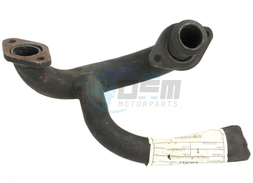 Product image: Piaggio - 436741 - EXHAUST PIPE ZIP RST, TYP50  0