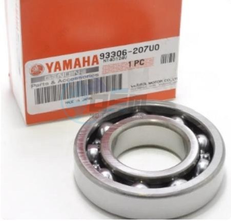 Product image: Yamaha - 93306207U000 - BRG,R-B 6207 72MM 280G (688)  0