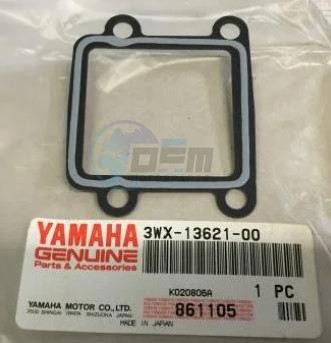 Product image: Yamaha - 3WX136210000 - GASKET, VALVE SEAT  0