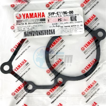 Product image: Yamaha - 5YPE11960000 - GASKET, WATER PUMP COVER  0