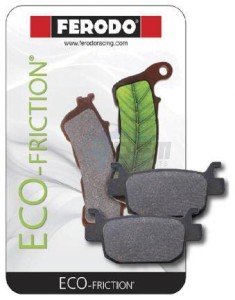 Product image: Ferodo - FDB2098EF - Brakepad Organic Eco-Friction Road 