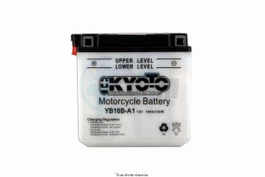 Product image: Kyoto - 712158 - Battery Yb16b-a1 L 162mm  W 92mm  H 162mm 12v 16ah Acid 1,3l 
