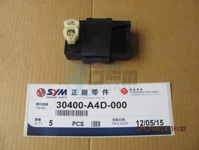 Product image: Sym - 30400-A4D-000 - CDI UNIT  0
