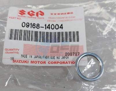 Product image: Suzuki - 09168-14004 - Gasket 13.8x18.8x4.8  1