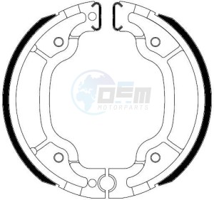 Product image: Ferodo - FSB947A - Brake Shoes F 