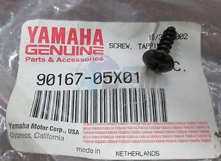 Product image: Yamaha - 9016705X0100 - SCREW SELF-TAPPING M5X16   0
