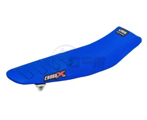 Product image: Crossx - UFM416-1BL - Saddle Cover YAMAHA YZ 125 02-20 YZ 250 02-20 UGS WAVE BLUE (UFM416-1BL) 