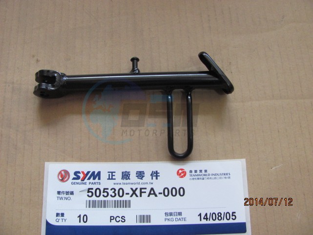 Product image: Sym - 50530-XFA-000 - ZIJSTANDAARD FIDDLE 3  0