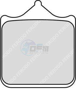 Product image: Ferodo - FDB2255ST - Brakepad Sinter metal Sinter Grip Road 