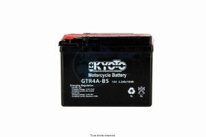 Product image: Kyoto - 712047 - Battery Ytr4a-bs  - Ss Entr. Acid L 114mm  W 49mm  H 85mm 12v 2.3ah Acid 0,14l 