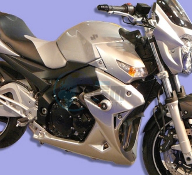 Product image: Suzuki - 990D0-44G2L-YHL - FULL COWLING LEFT SIDE ONLY  0