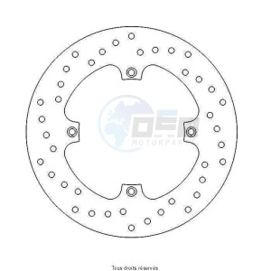 Product image: Sifam - DIS1114 - Brake Disc Kawasaki  Ø290x116x100  Mounting holes 4xØ10,5 Disk Thickness 4 