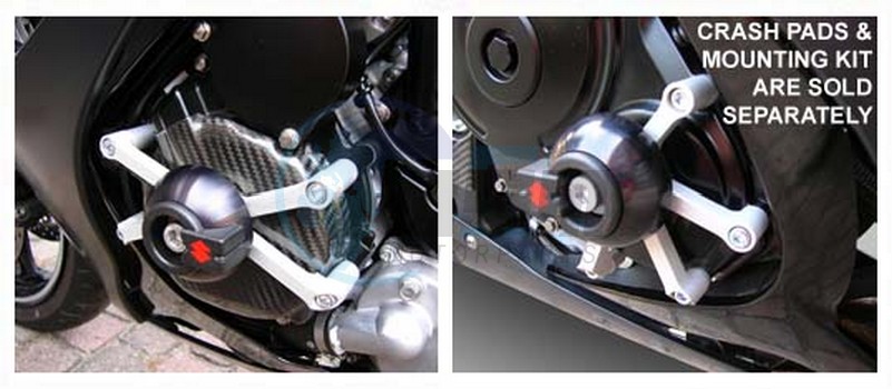 Product image: Suzuki - 99956-02H40-000 - CRASH PAD MOUNTING KIT, ENGINE MOUNT  0