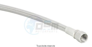 Product image: Goodridge - GDB1000 - Hose 1000mm-Brake, Pre pressed with transparent lining   