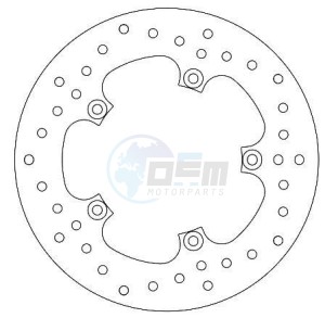 Product image: Ferodo - FMD0367R - Brake Disc Yamaha 