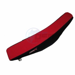 Product image: Crossx - M812-2RB - Saddle Cover GASGAS EC-ECF 2018 - 2020 TOP RED- SIDE BLACK (M812-2RB) 