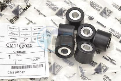 Product image: Piaggio - CM1102025 - ROLLERS SET, MOVABLE DRIVE  1